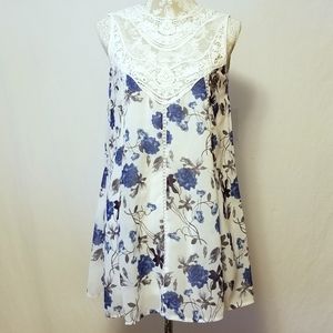 Suvimuga Floral Dress or Tunic Sz M